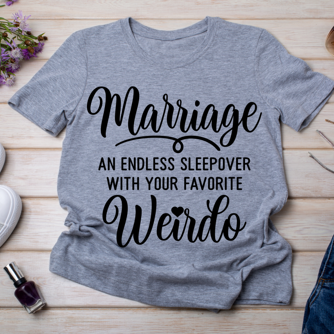 MARRIAGE AN ENDLESS SLEEPOVER